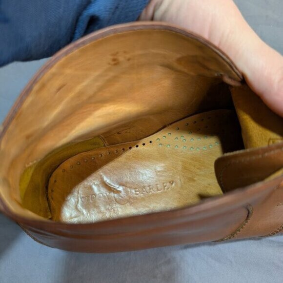 Poppy Barley Handcrafted Chukka Boots Men Size 10 - Picture 2 of 12